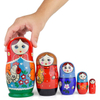 Kids Russian Matryoshka nesting dolls