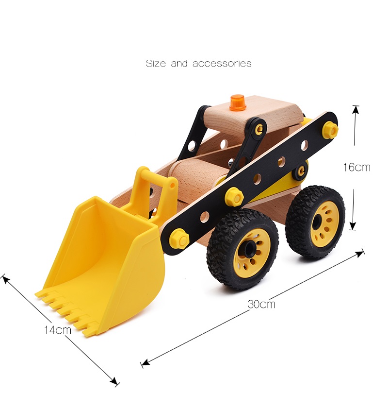 Diy wooden trucks toy