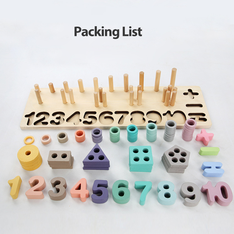 Wooden Educational Learning Math Toys