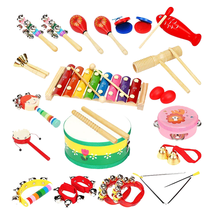  kid educational wooden music instrument toy 
