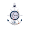 Mediterranean Style Anchor Clock 