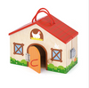 Wooden Doll House Farm Toy