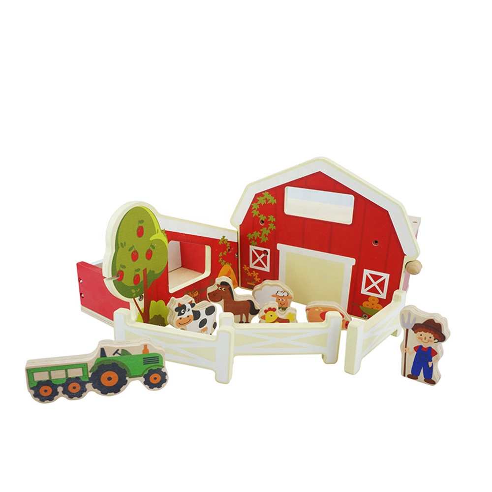 Children Educational Wooden Farm Toys