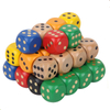 custom colorful wooden dice