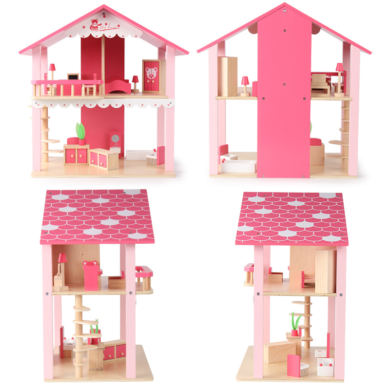 villa princess house wooden toys 
