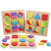 Montessori Wooden Toys Geometry Puzzle
