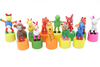  Hand Push Wooden Puppets Toys