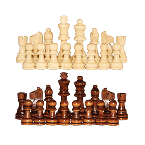 Classic Wooden Chess Pieces 