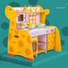  Cartoon giraffe Wooden Kitchen Set Toy