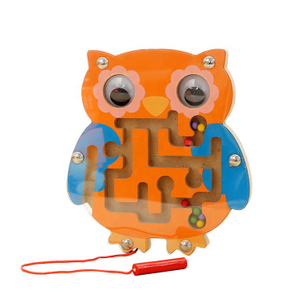 Animal Magnetic Wooden Maze Puzzle toy