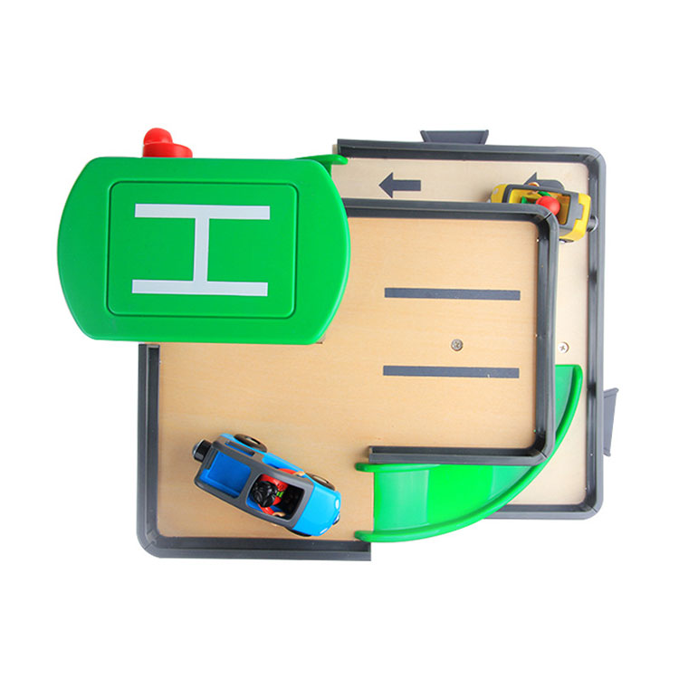 Wooden Car Parking Lot Toy 