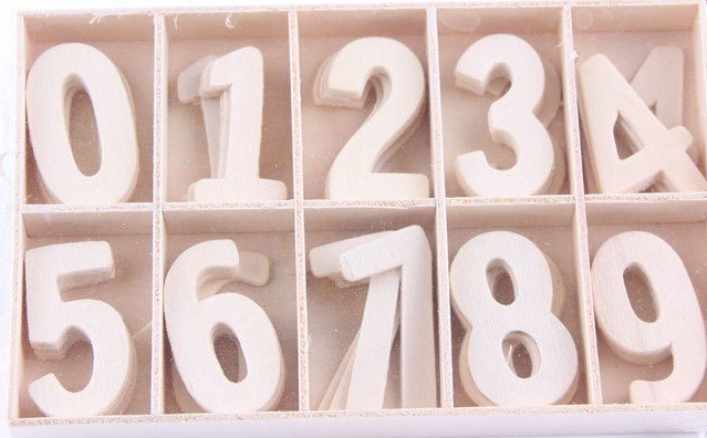 Wooden Number, Educational Aids, Teaching Aids