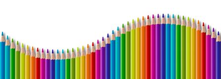 set-color-wooden-pencil-wave-shape-pano