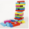 Color Jenga Games, Wooden Kids Educational Toys