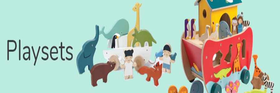 Educational Wooden NoahS Ark Toy