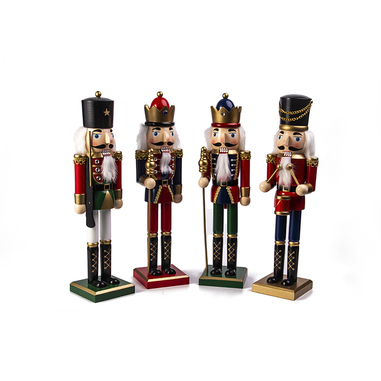 Wooden Nutcracker Christmas Soldiers 